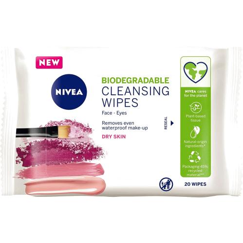 Biodegradable Cleansing Wipes Dry Skin