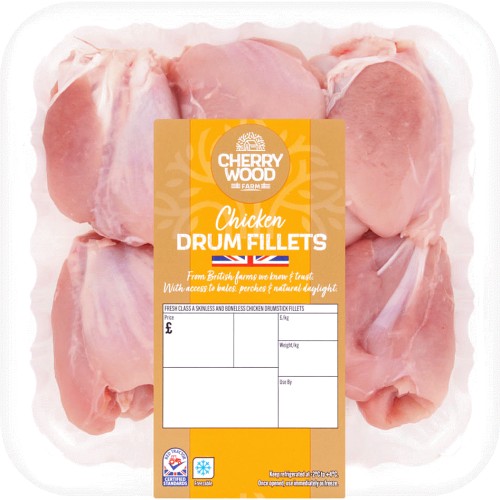 Cherry Wood Farm Chicken Drum Fillets (0.400kg, 400g) Compare Prices