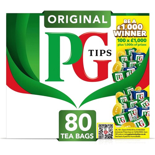 PG Tips Tea Bags - 40 count