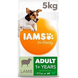 IAMS for Vitality Adult Dog Food Small Medium Breed With Lamb