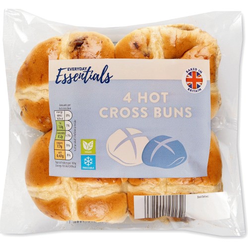 Everyday Essentials Hot Cross Buns Compare Prices & Where To Buy