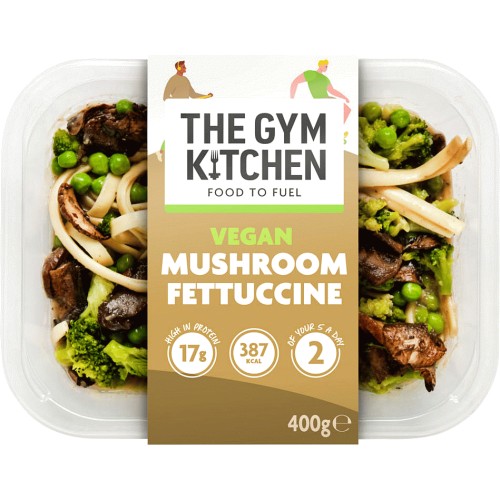The Gym Kitchen Vegan Mushroom Fettuccine (400g) Compare Prices