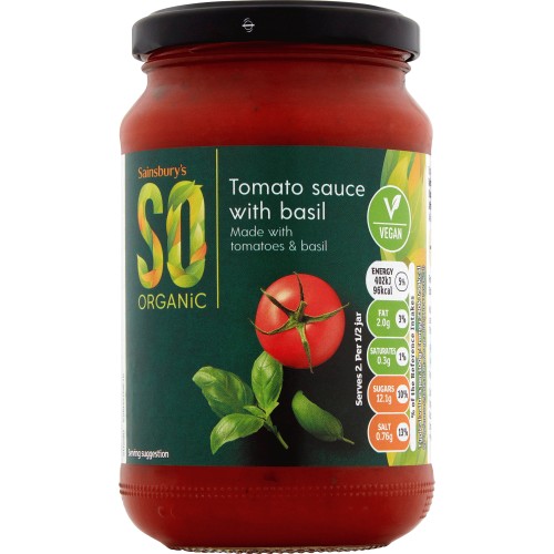 Tomato Sauce with Basil SO Organic