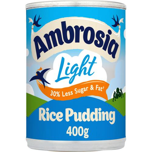 Ambrosia Low Fat Rice Pudding Can (400g)
