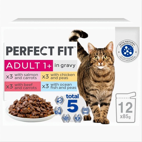 Advanced Nutrition Adult Cat Food Pouches Mixed in Gravy