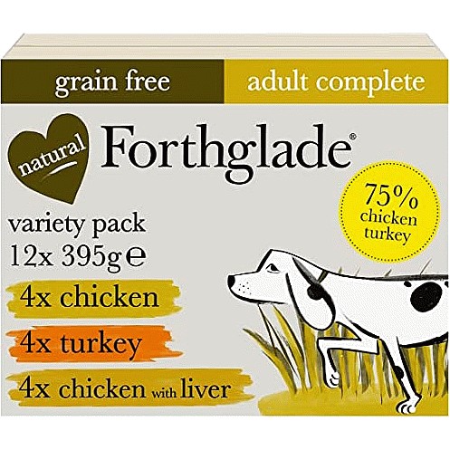 Grain Free Adult Poultry Turkey Chicken & Liver Wet Dog Food