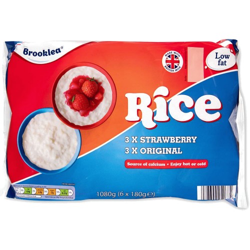 Rice Pudding Original Strawberry