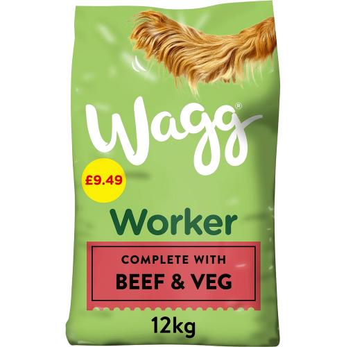 Worker Beef & Veg Dry Dog Food