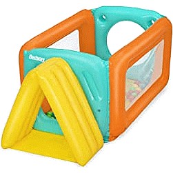 Bestway Tunneltopia Ball Pit Kids Inflatable Ball Pit and Play Centre