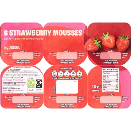 Strawberry Mousses
