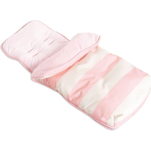 My Babiie Cosy Toes Footmuff Pink Stripes Compare Prices Where To Buy Trolley