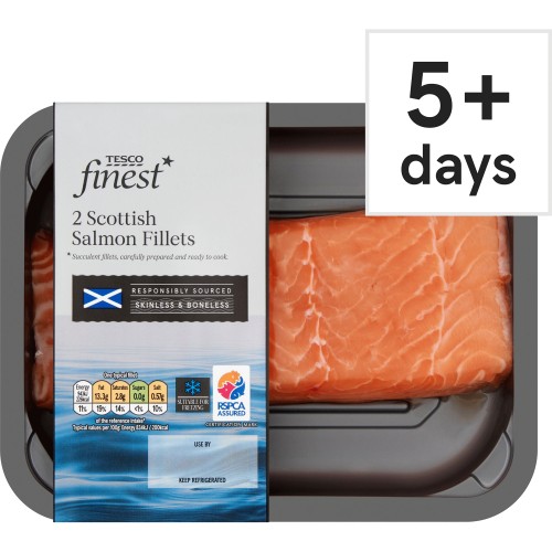 Tesco Finest Scottish Salmon Fillets