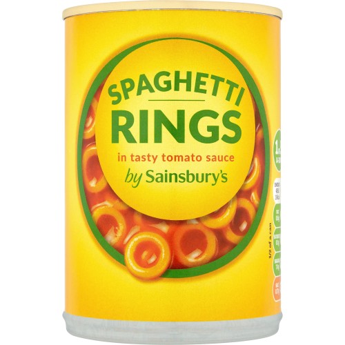 Spaghetti Rings In Tomato Sauce