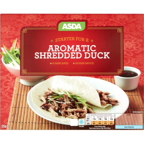 ASDA Crispy Aromatic Shredded Duck (225g) Compare Prices & Where To Buy Trolley.co.uk