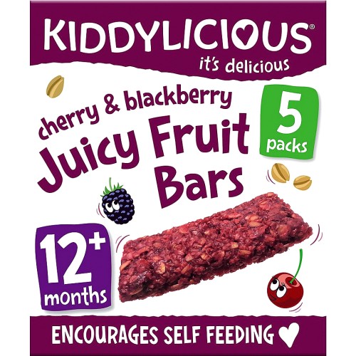 Cherry & Blackberry Juicy Fruit Bars