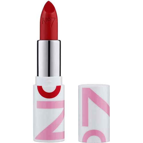 NO7 MOISTURE DRENCH LIPSTICK LIMITED EDITION PLUM FREEDOM NEW