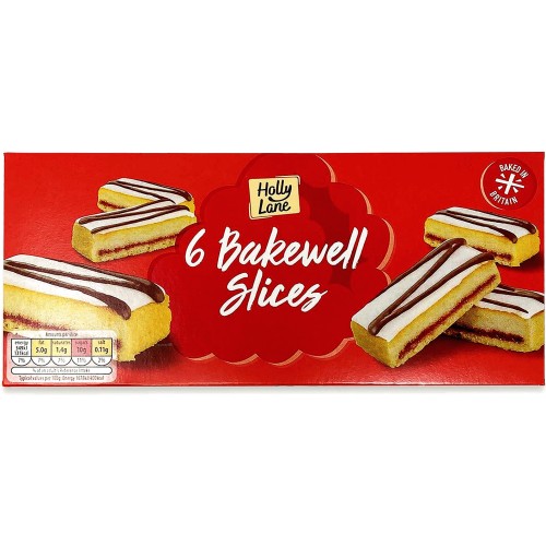 6 Bakewell Slices