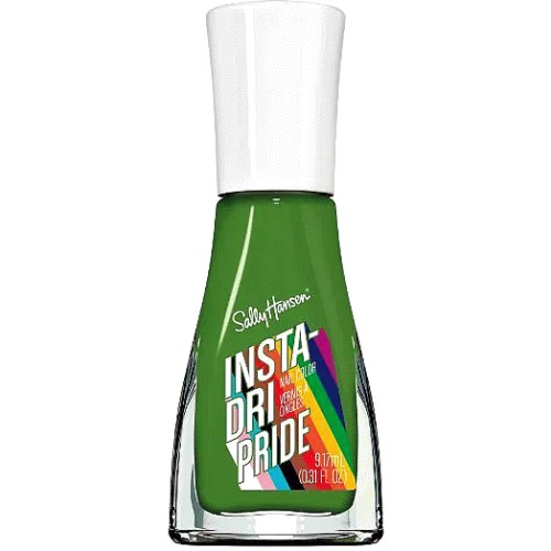 Sally Hansen InstaDri Pride Nail Polish Peak of Nature Compare