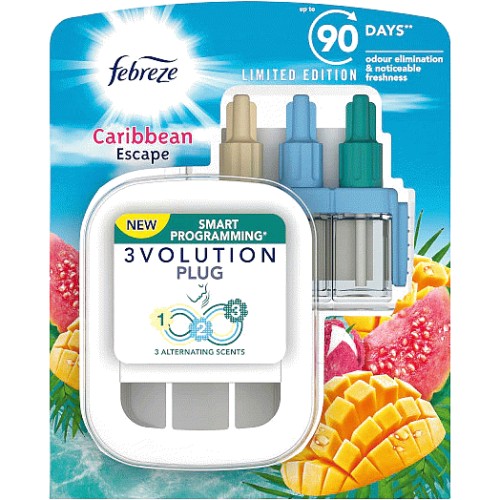 Febreze 3Volution Air Freshener Starter Kit Cotton