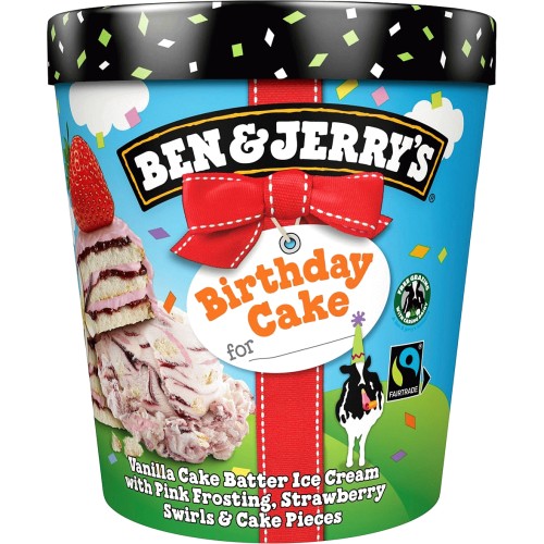 ben and jerry's birthday cake tesco