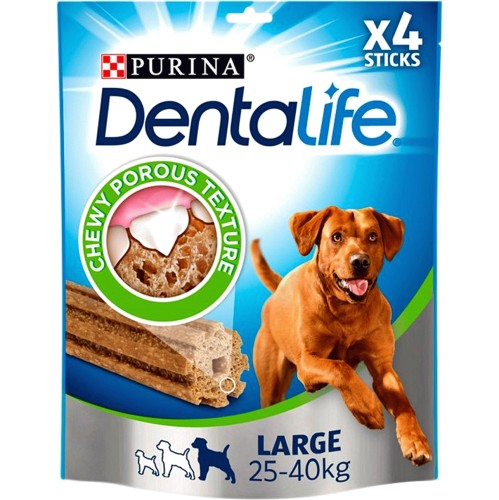 Large Dog Treat Dental Chew 4 Stick