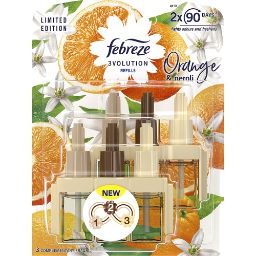 Febreze 3Volution Air Freshener Plug-In Refill Exotic Bloom, 20ml