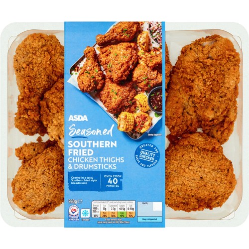 ASDA Southern Fried Thighs & Drumsticks (950g) Compare Prices & Where