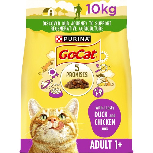with Duck and Chicken Mix Dry Cat Food