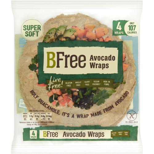 BFree Sweet Potato Wraps (6 x 42g) Compare Prices Trolley.co.uk