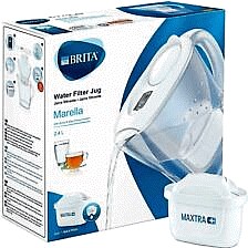 Brita Marella Cool White Water Filter Jug +12 Maxtra Pro All-IN-1