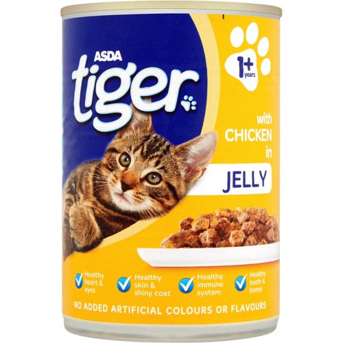 Tiger with Chicken & Turkey in Jelly Tin