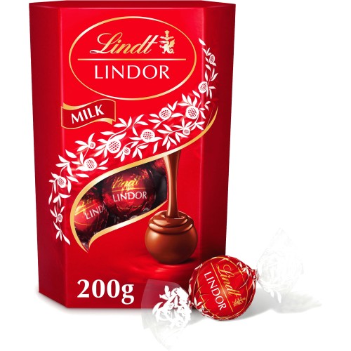 Lindt Lindor Hazelnut Chocolate Truffles 200g