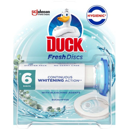 Duck Fresh Discs Eucalyptus Toilet Cleaner (36ml) - Compare Prices
