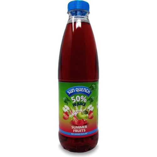 Sun Quench High Juice Summer Fruits Squash (1 Litre) - Compare Prices ...