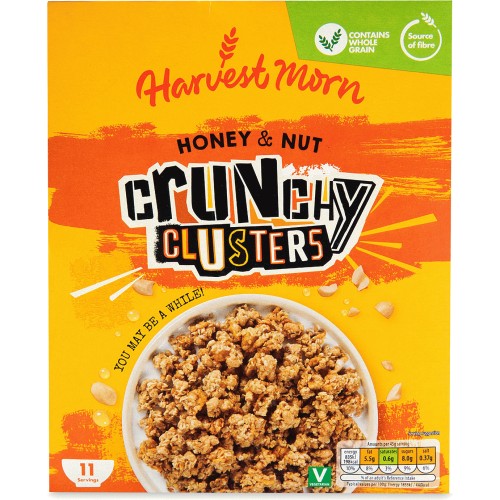 Harvest Morn Honey & Nut Crunchy Clusters (500g) - Compare Prices & Where  To Buy 