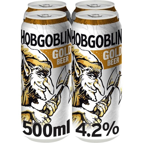 Gold Ale Beer Cans