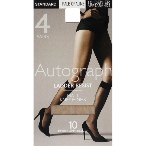 M&S Womens 10 Denier Light Control Sheer Tights, S-XL, 2 Pack