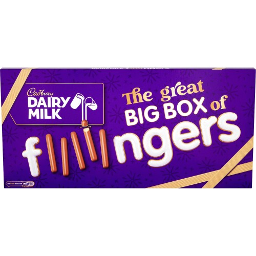 Cadbury Dairy Milk Fingers Milk Chocolate Biscuits (570g) Compare