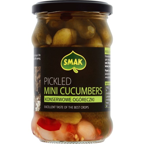 Smak Baby Gherkins (300g) Compare Prices & Where To Buy Trolley.co.uk
