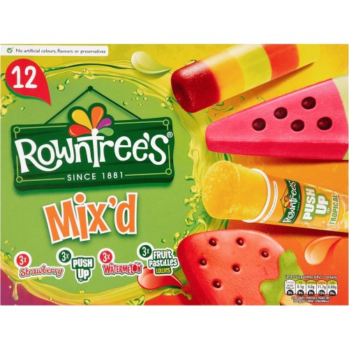 Mix'd Assorted Ice Lollies 12x72