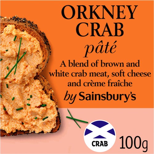 Sainsbury's Orkney Crab Pate (100g) - Compare Prices & Where To Buy