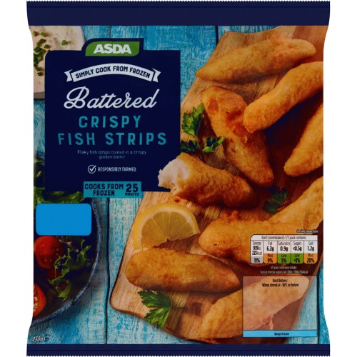 ASDA Simply Cook from Frozen Battered Tomato Ketchup Flavour Fish