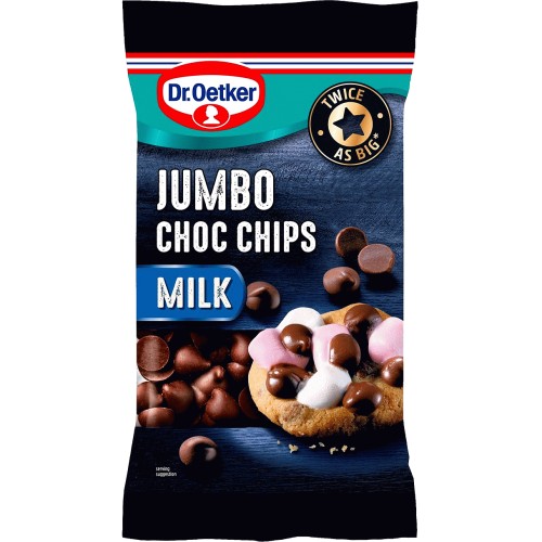 Dr. Oetker Jumbo Milk Chocolate Chips