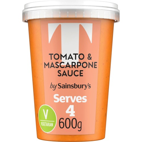 Sainsbury's Tomato & Mascarpone Sauce (Serves 4) (600g) Compare