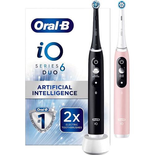 Oral-B iO 9n Rose Quartz and Onyx Black Duo Pack Special Edition