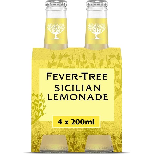 FeverTree Sicilian Lemonade (4 x 200ml) Compare Prices & Where To