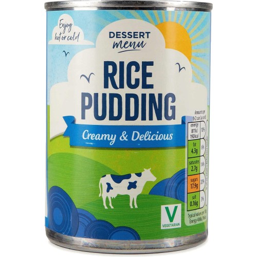 Creamed Rice Pudding