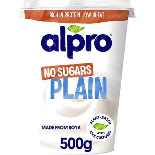 Plain No Sugars Yoghurt Alternative