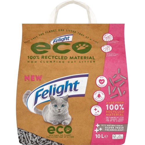 Felight Antibacterial Cat Litter (10 Litre) Compare Prices Trolley
