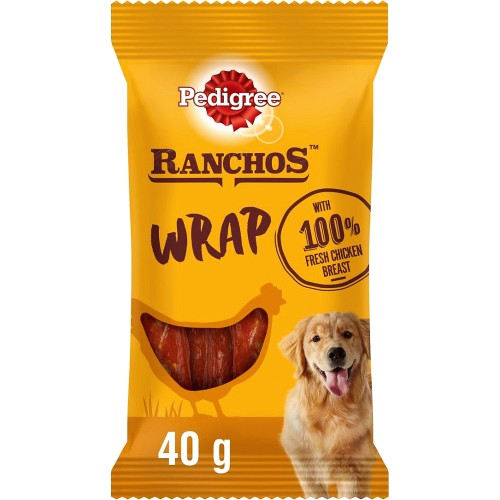 Ranchos Wrap Dog Chew Treats Chicken